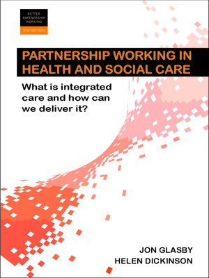 cover image of Partnership Working in Health and Social Care